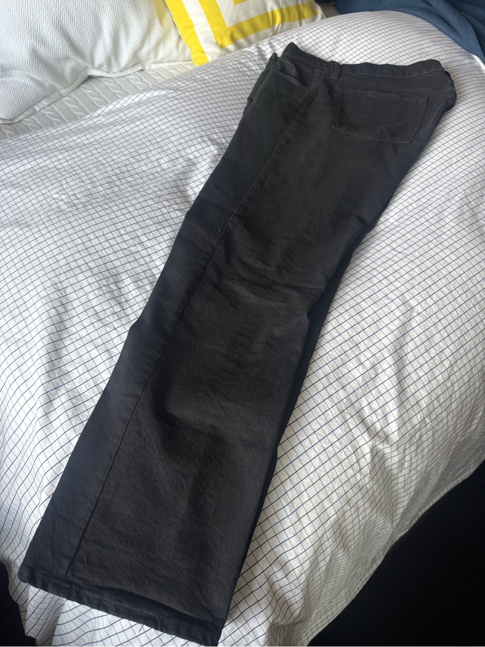 Polo Ralph Lauren Men's Black Relaxed Straight Cut Jeans